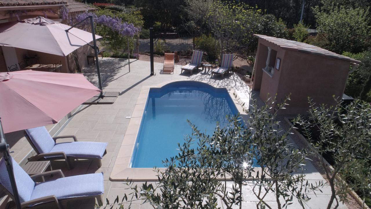 B&B Villa Les Tamaris Régusse Esterno foto